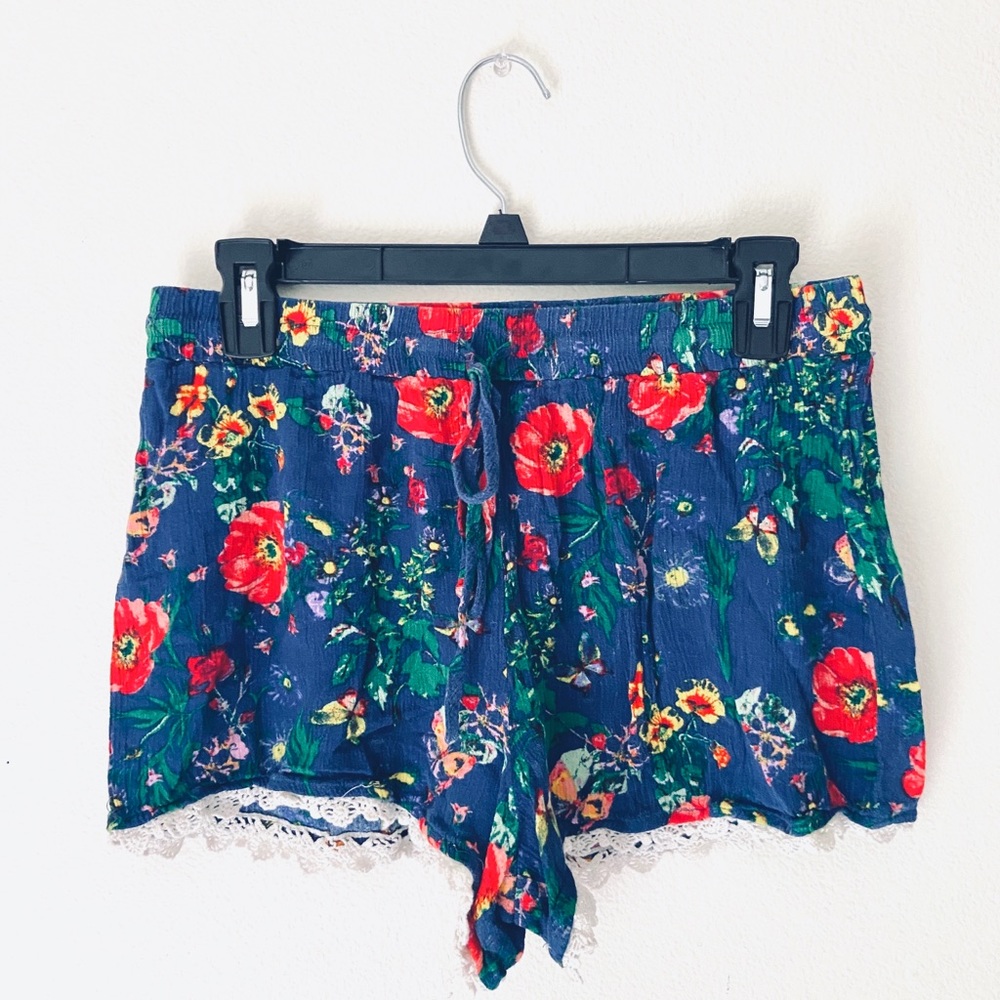 Cute Floral Shorts